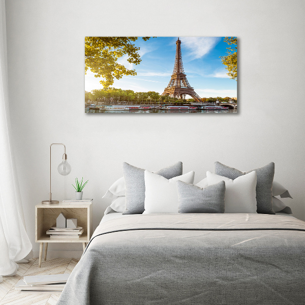 Foto glasbild Eiffelturm Paris