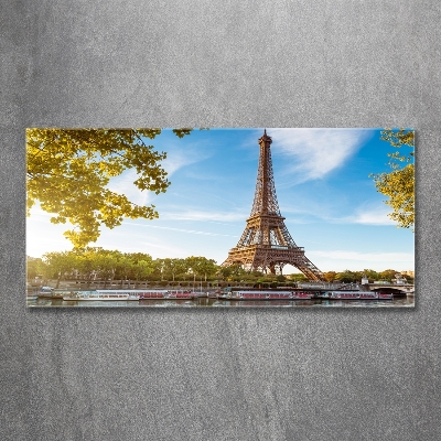 Foto glasbild Eiffelturm Paris