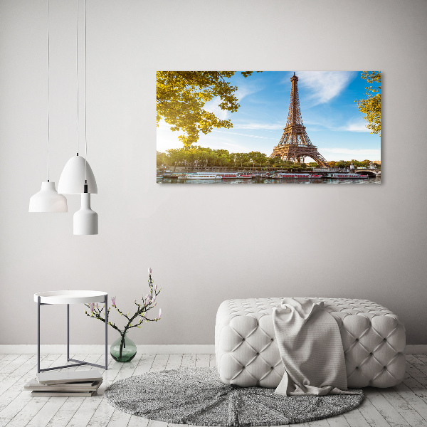 Foto glasbild Eiffelturm Paris