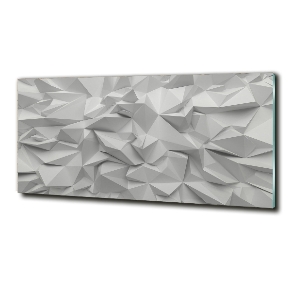 Bild auf glas 3D-Abstraktion