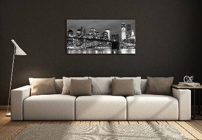 Foto glasbild Manhattan, New York