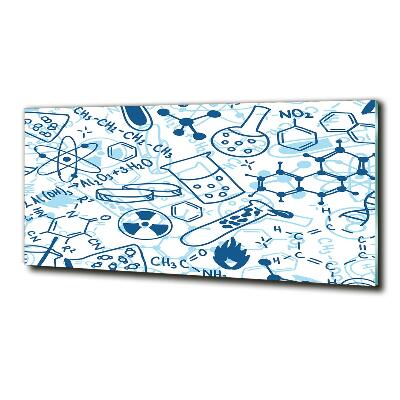 Glasbild Hintergrund in Chemie