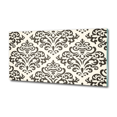 Foto glasbild Ornamenthintergrund