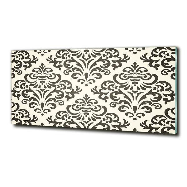 Foto glasbild Ornamenthintergrund