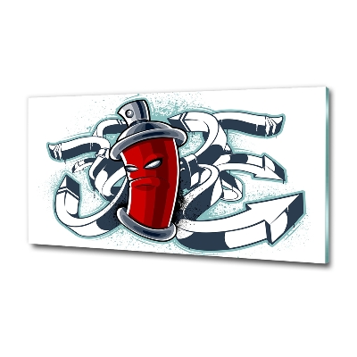 Bild auf glas Graffiti