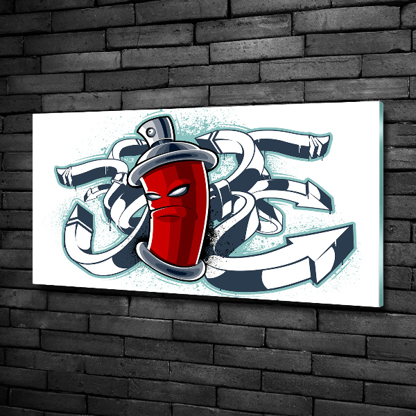 Bild auf glas Graffiti