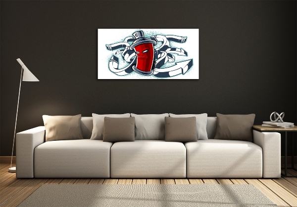 Bild auf glas Graffiti