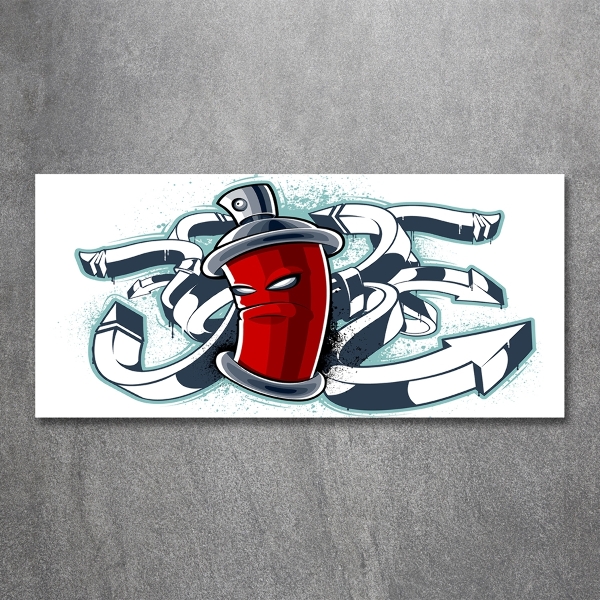 Bild auf glas Graffiti