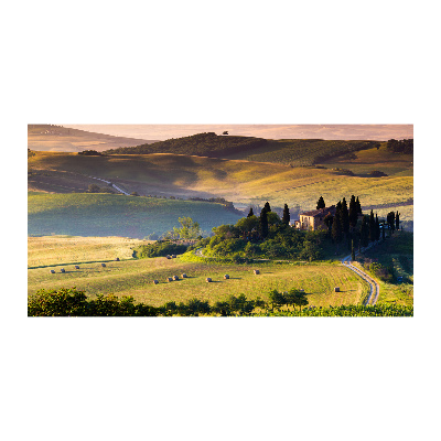 Bild auf glas Toskana, Italien