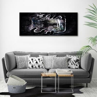 Glasbild Schmetterlinge im Glas