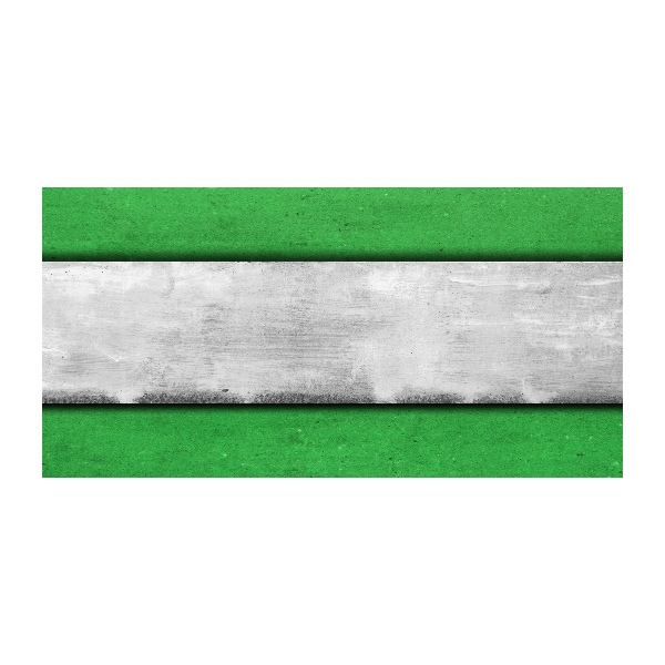 Glasbild Grüne Wand