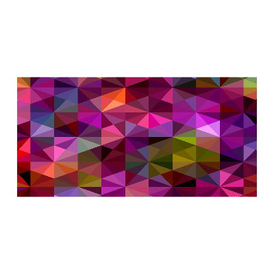 Bild auf glas Abstrakte Wellen