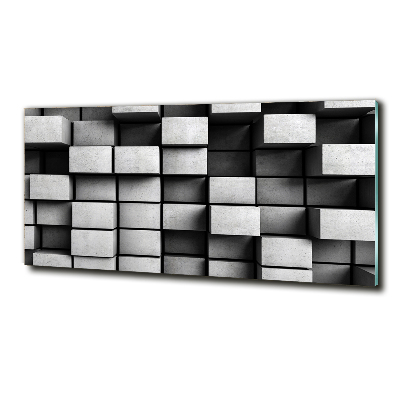 Glasbild Abstraktion