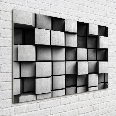 Glasbild Abstraktion