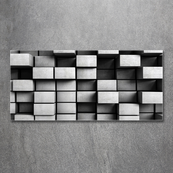 Glasbild Abstraktion