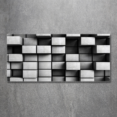 Glasbild Abstraktion