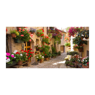 Bild auf glas Eine charmante Straße