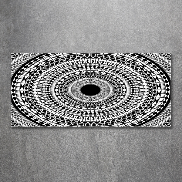 Bild auf glas Kreisornamente