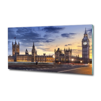Foto glasbild Big Ben London