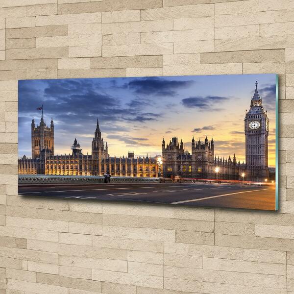 Foto glasbild Big Ben London