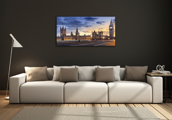 Foto glasbild Big Ben London