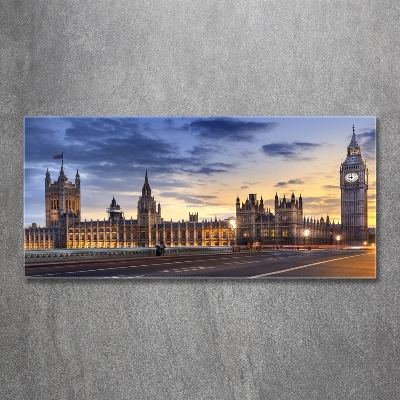 Foto glasbild Big Ben London