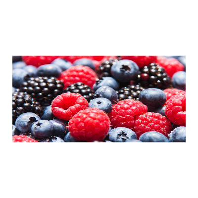 Bild auf glas Waldfrüchte