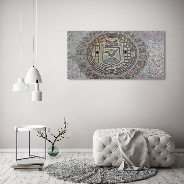 Foto glasbild Sopot-Brunnen