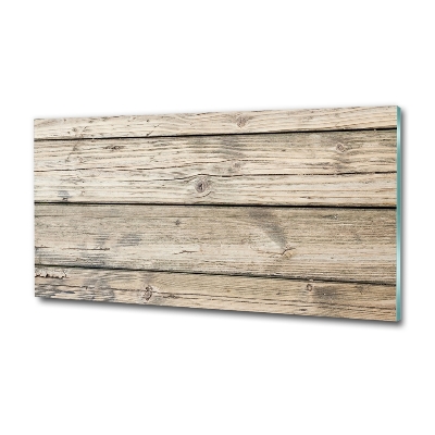 Foto glasbild Holzhintergrund