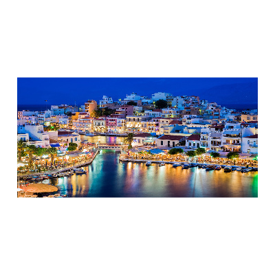 Glasbild Kreta Griechenland