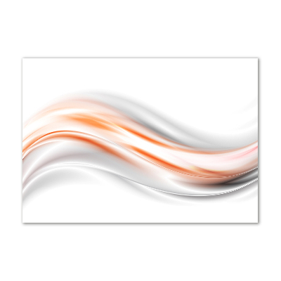 Foto glasbild Abstrakte Wellen