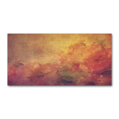 Bild auf glas Blumen