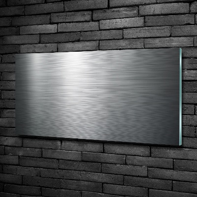 Foto glasbild Metallischer Hintergrund