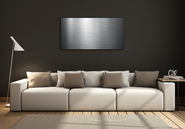 Foto glasbild Metallischer Hintergrund