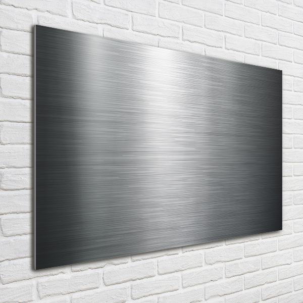 Foto glasbild Metallischer Hintergrund