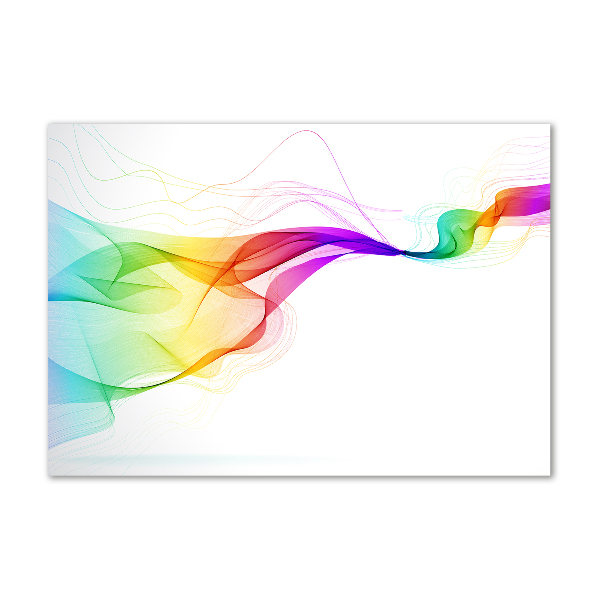 Bild auf glas Farbenfrohe Abstraktion