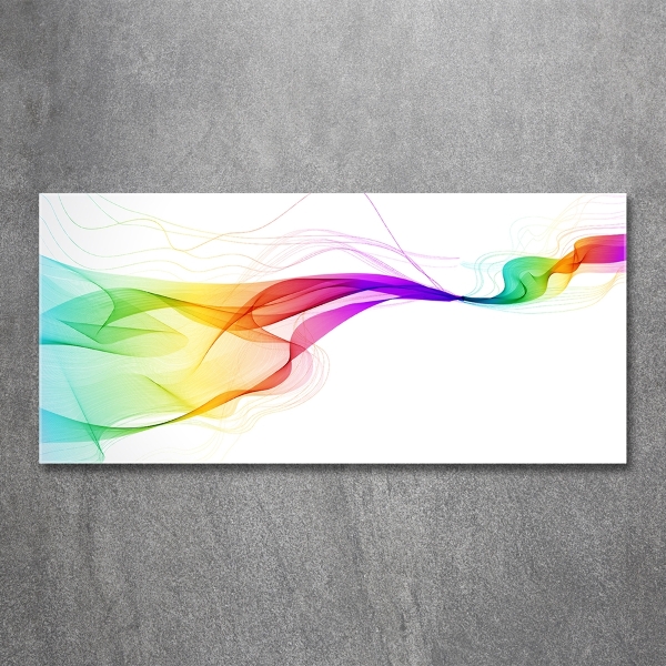 Bild auf glas Farbenfrohe Abstraktion