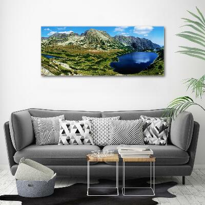 Bild auf glas Ein Tal in den Bergen