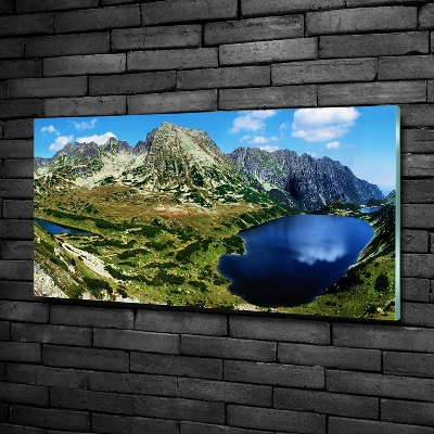 Bild auf glas Ein Tal in den Bergen