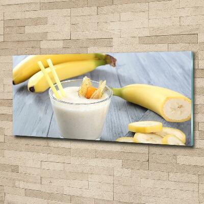 Glasbild Bananencocktail