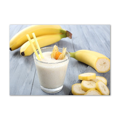 Glasbild Bananencocktail
