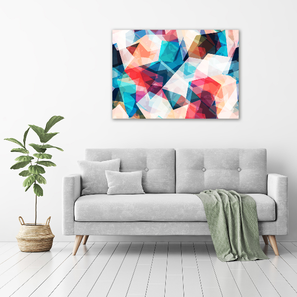 Foto glasbild Abstraktes Mosaik