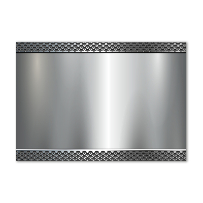 Bild auf glas Metallischer Hintergrund