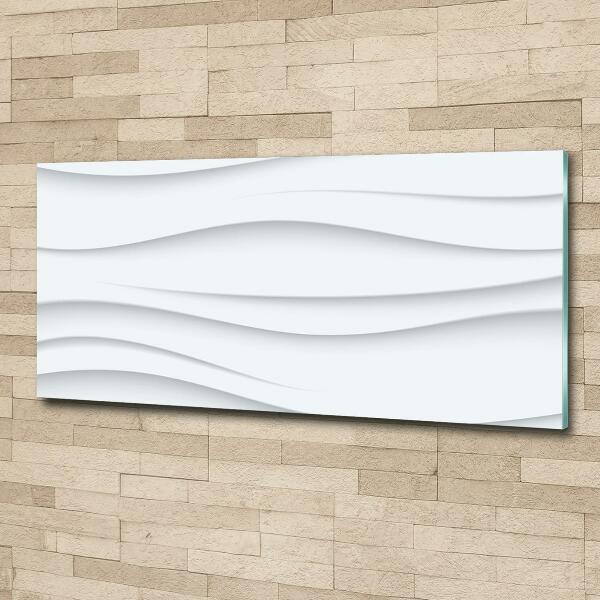 Bild auf glas Abstrakte Wellen