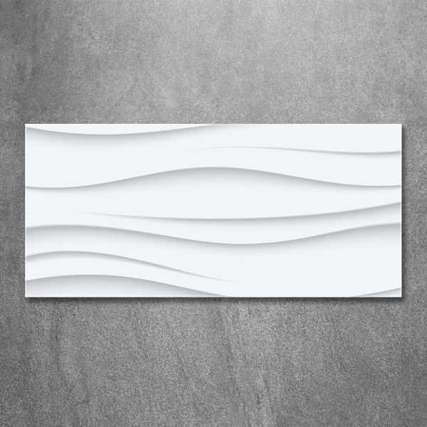 Bild auf glas Abstrakte Wellen