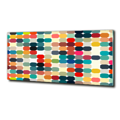 Glasbild Geometrischer Hintergrund