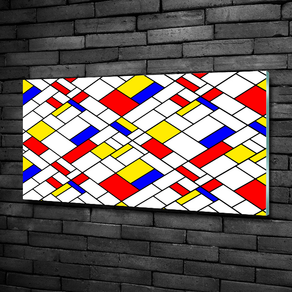 Foto glasbild Abstraktion