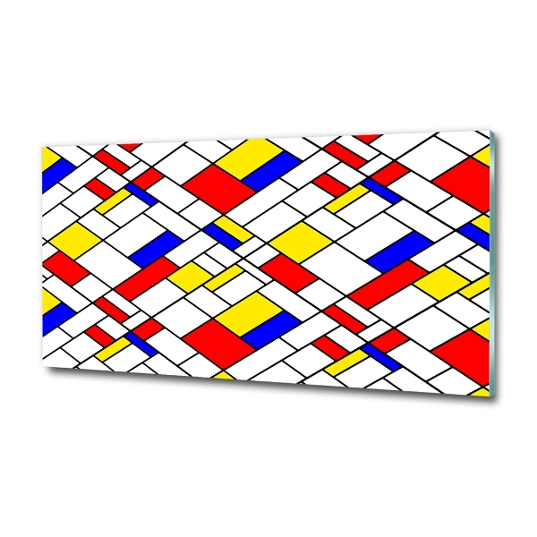 Foto glasbild Abstraktion