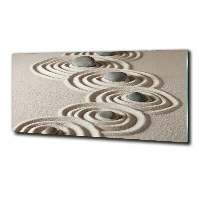 Bild auf glas Zen-Steine Sand