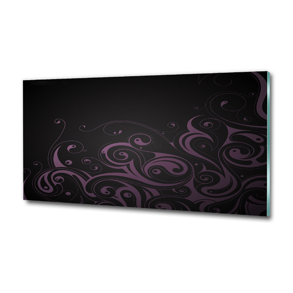 Foto glasbild Ornamente